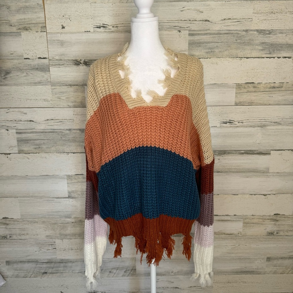 Sweet Generis Striped Sweater Size M/L